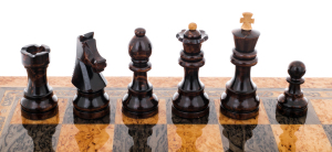 Karelian birch chess "Classic"